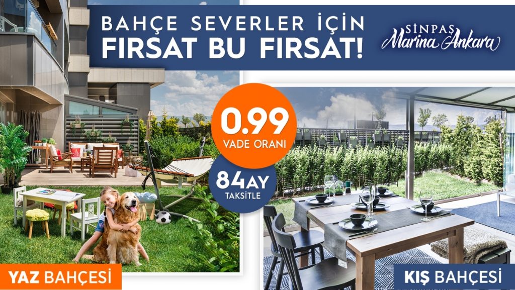 Marina Ankara’da Bahçe Severler İçin Fırsat Bu Fırsat!