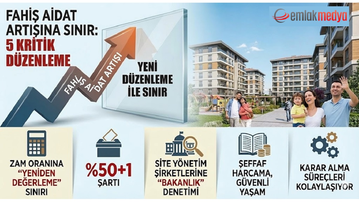 İşte fahiş aidat artışına sınır getiren devrim niteliğindeki 5 kritik ...