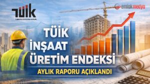 TÜİK İnşaat Üretim Endeksi 2025 Kasım raporunu açıkladı