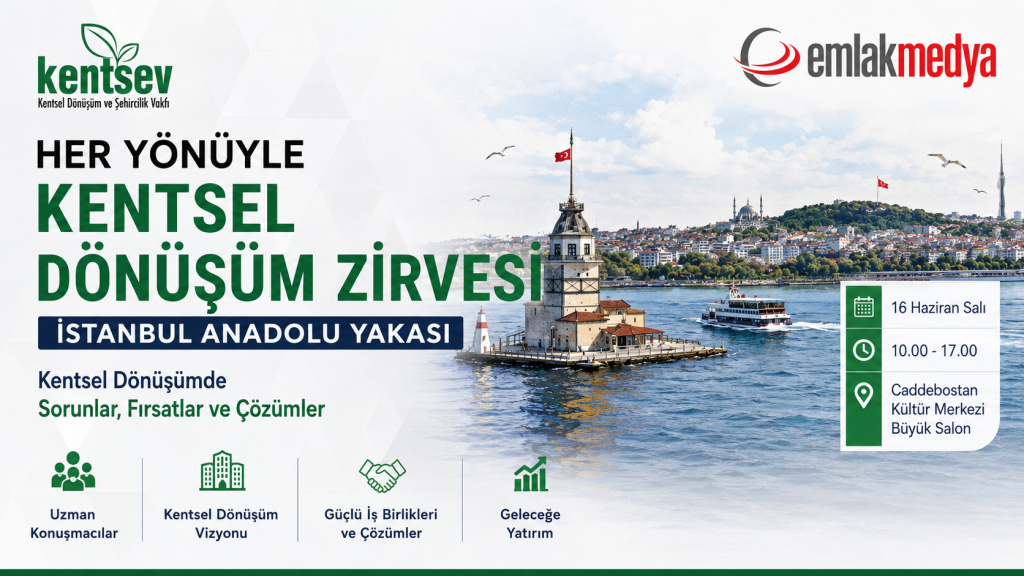 Her Yönüyle Kentsel Dönüşüm İstanbul Anadolu Yakası Zirvesi gün sayıyor
