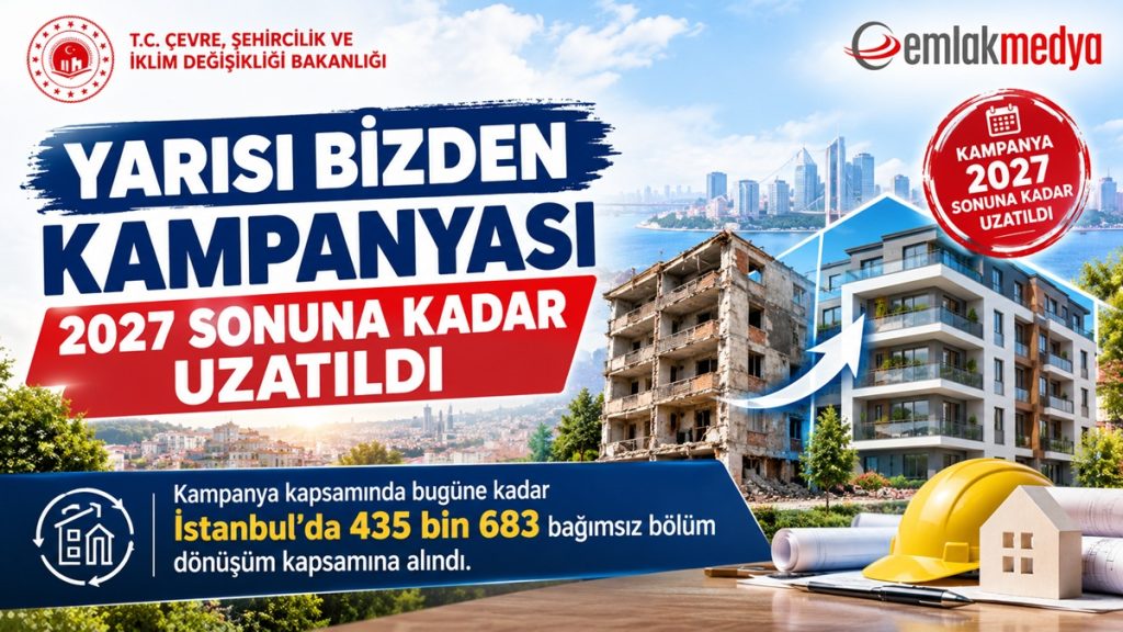 Yarısı Bizden Kampanyası 2027 sonuna kadar uzatıldı